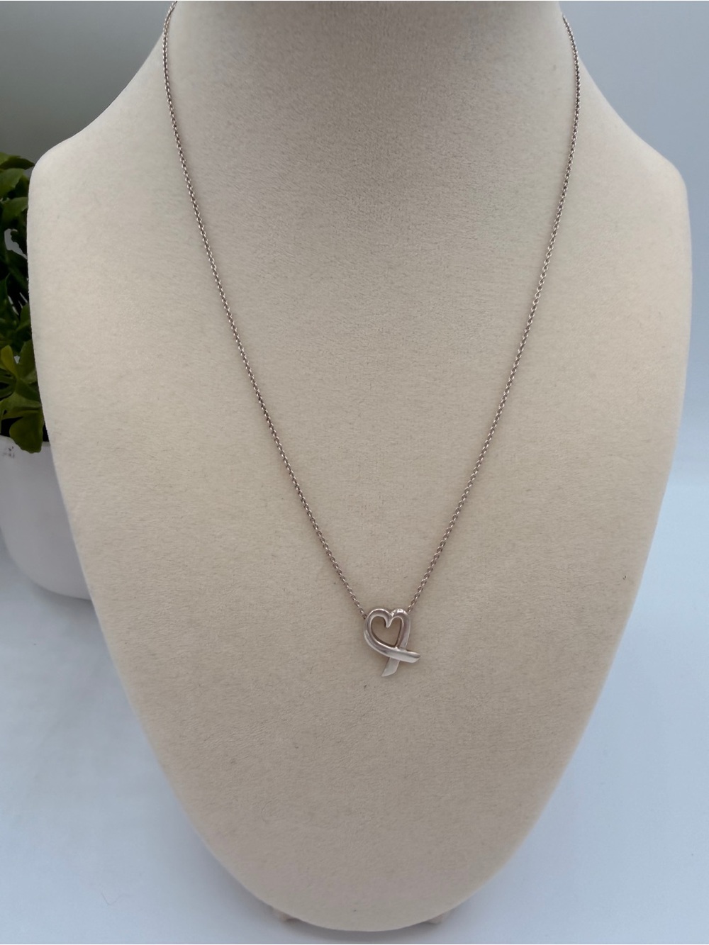 Tiffany & Co. Paloma Picasso Loving Heart Necklace